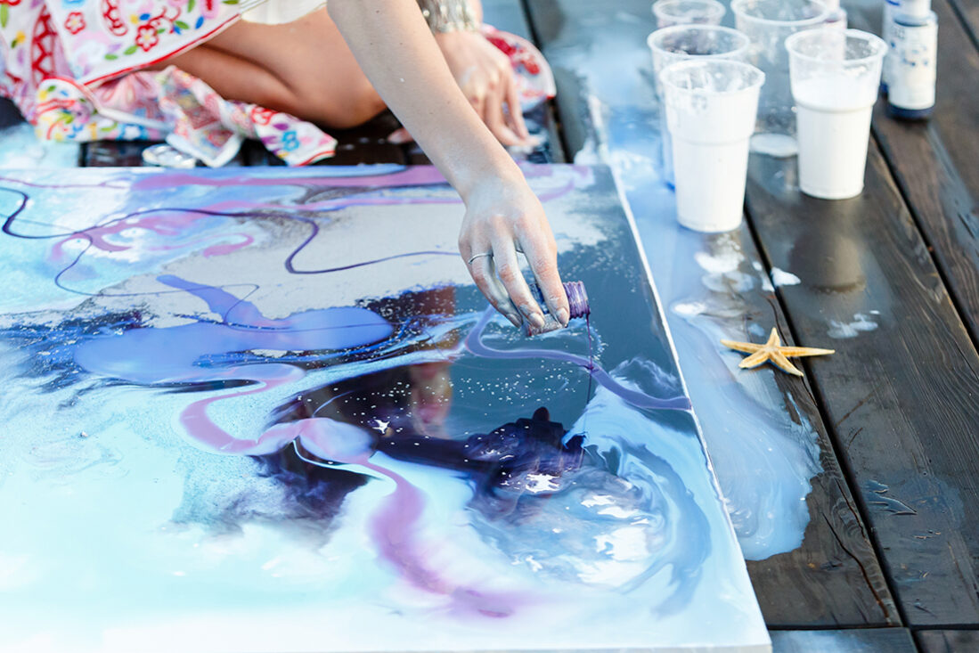 Dipingere l’Energia maschile e femminile